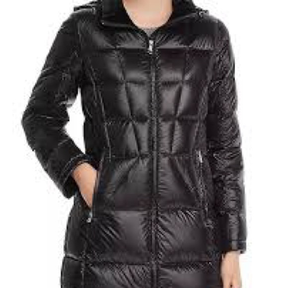 CALVIN KLEIN Packable Duck Down Puffer Coat Jacket w/ Hood - Picture 9 of 12